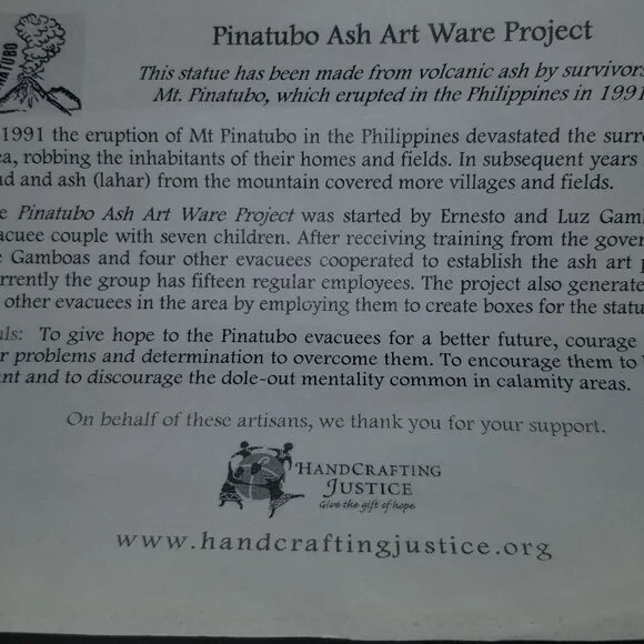 Last Supper Pinatubo Ash art project - Picture 2 of 2